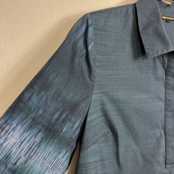 Kobi Halperin Cotton 3/4 Sleeve Patterned Shirt Dress Size S - Picture 3 of 9